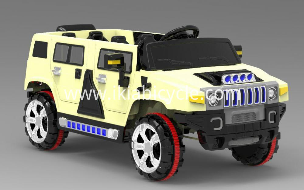 Bern super giele kleur ride op auto